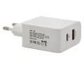Compass Zástrčka QUICK CHARGE 3.0 230V USB-A / USB-C 18W CMP 07430, 07430