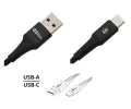 Compass Nab�jec� kabel SPEED USB-A / USB-C 1,5m CMP 07707, 07707