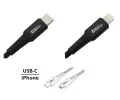 Compass Nab�jec� kabel SPEED USB-C / iPhone 1,5m CMP 07712, 07712