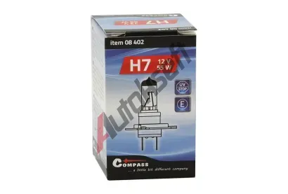 Compass Žárovka 12V H7 55W PX26d box CMP 08402, 08402 Compass Žárovka 12V H7 55W PX26d box CMP 08402, 08402