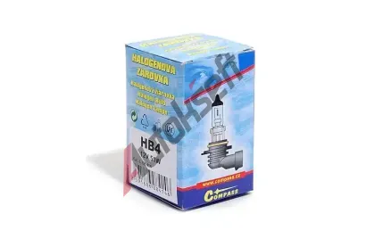 Compass Žárovka 12V HB4 51W P22d box CMP 08414, 08414 Compass Žárovka 12V HB4 51W P22d box CMP 08414, 08414