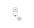 Compass Žárovka 24V R5W 5W Ba15s box CMP 08479, 08479