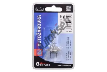 Compass ��rovka 12V H7 55W PX26d blister 1ks CMP 08601, 08601