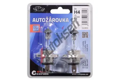 Compass ��rovka 12V H4 100/90W P43t blister 2ks CMP 08615, 08615