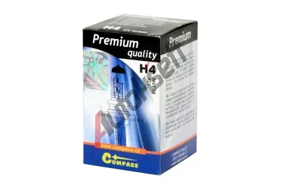 Compass ��rovka 12V H4 PREMIUM 60/55W P43t box CMP 08701, 08701