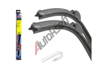 Compass Stěrače FLAT SET (HOOK) 430+430mm CMP 10406, 10406 Compass Stěrače FLAT SET (HOOK) 430+430mm CMP 10406, 10406