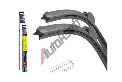 Compass Stěrače FLAT SET (HOOK) 530+530mm CMP 10429, 10429 Compass Stěrače FLAT SET (HOOK) 530+530mm CMP 10429, 10429