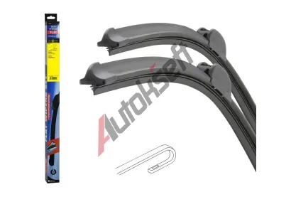 Compass Stěrače FLAT SET (HOOK) 660+580mm CMP 10469, 10469 Compass Stěrače FLAT SET (HOOK) 660+580mm CMP 10469, 10469