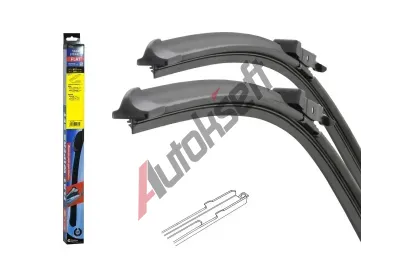 Compass Stěrače FLAT SET (SLOT) 610+380mm CMP 10653, 10653 Compass Stěrače FLAT SET (SLOT) 610+380mm CMP 10653, 10653