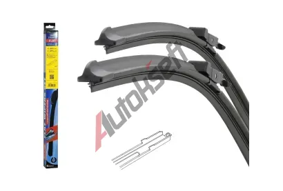 Compass Stěrače FLAT SET (SLOT) 610+410mm CMP 10680, 10680 Compass Stěrače FLAT SET (SLOT) 610+410mm CMP 10680, 10680