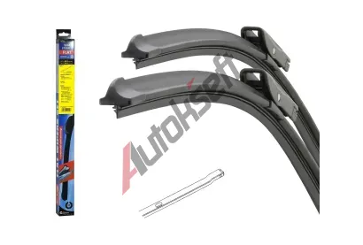 Compass Stěrače FLAT SET (BOLT) 610+410mm CMP 10729, 10729 Compass Stěrače FLAT SET (BOLT) 610+410mm CMP 10729, 10729