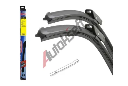 Compass Stěrače FLAT SET (BOLT) 660+410mm CMP 10731, 10731 Compass Stěrače FLAT SET (BOLT) 660+410mm CMP 10731, 10731