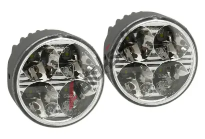 Compass Světla denního svícení 4 HIGH POWER LED 12V/24V (kulatá 70 mm) CMP 33551, 33551 Compass Světla denního svícení 4 HIGH POWER LED 12V/24V (kulatá 70 mm) CMP 33551, 33551