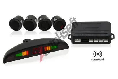 Compass Parkovací asistent 4 senzory, LED display, bezdrátový CMP 33603, 33603 Compass Parkovací asistent 4 senzory, LED display, bezdrátový CMP 33603, 33603