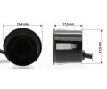 Compass Parkovací asistent 4 senzory, LED display, bezdrátový CMP 33603, 33603