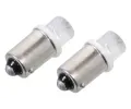 Compass Žárovka 1LED 12V Ba9s bílá 2ks CMP 33749, 33749