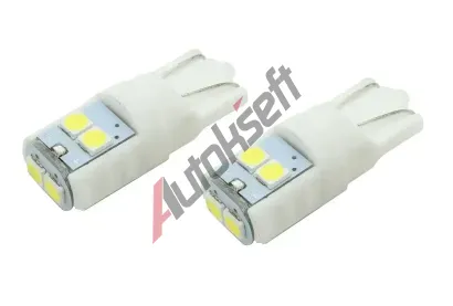 Compass Žárovka 6LED 3030 12V T10 bílá 2ks CMP 33776, 33776 Compass Žárovka 6LED 3030 12V T10 bílá 2ks CMP 33776, 33776