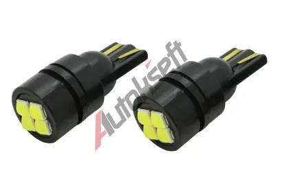 Compass Žárovka 4LED 3030 12V T10 bílá 2ks CMP 33777, 33777 Compass Žárovka 4LED 3030 12V T10 bílá 2ks CMP 33777, 33777