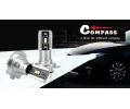 Compass Žárovka LED CSP chip SILVER 12V H7 2ks CMP 33852, 33852