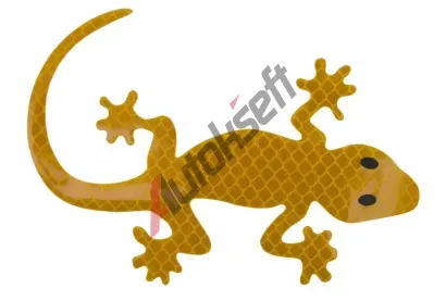 Compass Dekor samolep�c� GECKO �lut� CMP 34328, 34328