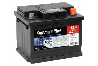 Compass Autobaterie COMPASS PLUS 12V 44Ah 360A CMP am27561, am27561 Compass Autobaterie COMPASS PLUS 12V 44Ah 360A CMP am27561, am27561