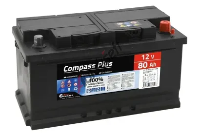 Compass Autobaterie COMPASS PLUS 12V 80Ah 740A CMP am27565, am27565 Compass Autobaterie COMPASS PLUS 12V 80Ah 740A CMP am27565, am27565