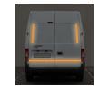 Compass Samolepc pska reflexn 1m x 5cm lut DO 015381, 8591686015386