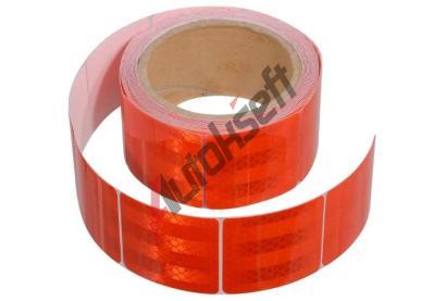 Compass Samolepc reflexn tvereky 1m x 5cm, erven DO 01546, 8591686015461