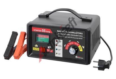 Compass Nabjeka autobateri 6/12V 2/10/55A DO 07156, 07156