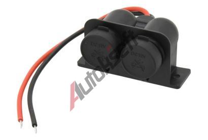 Compass Zsuvka 12/24V s krytem, dvojit DO 07394, 07394