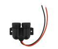 Compass Zsuvka 12/24V s krytem, dvojit DO 07394, 07394