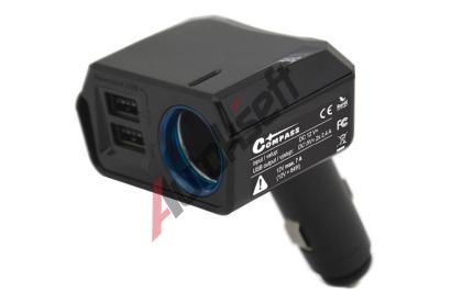 Compass Nabjeka CL 12V + 2x USB DO 07431, 07431