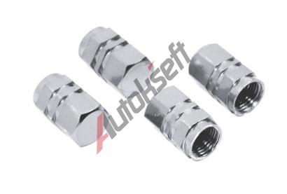 Compass Ozdobn kryty ventilk - stbrn, sada 4ks DO 32330, 32330