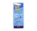 Compass Ozdobn kryty ventilk - stbrn, sada 4ks DO 32330, 32330