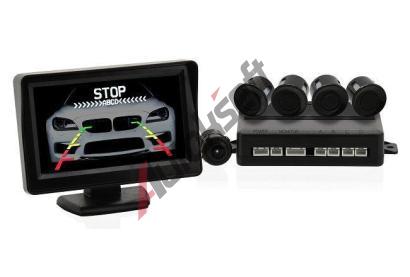 Compass Parkovac systm s kamerou, 4.3" LCD, 4 senzory DO 33604, 33604