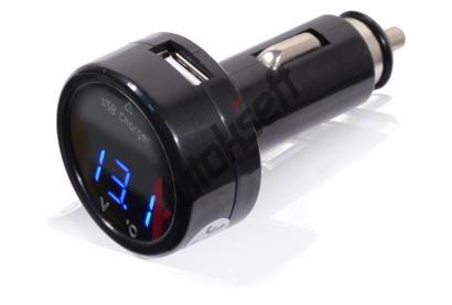 Compass Nabjeka CL 12/24 V, USB, voltmetr, teplomr DO CP07427, CP07427
