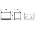 CENTRA Startovac baterie PLUS ** CNR CB704, CB704