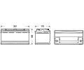 CENTRA Startovac baterie STANDARD * CNR CC900, CC900
