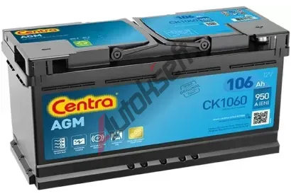 CENTRA Startovac baterie CENTRA AGM CNR CK1060, CK1060