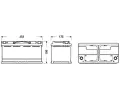 CENTRA Startovac baterie CENTRA AGM CNR CK960, CK960
