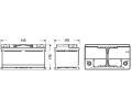 CENTRA Startovac baterie CENTRA EFB CNR CL752, CL752