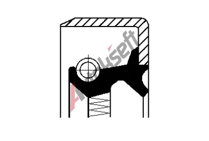 CORTECO Tsnc krouek hdele - nboj kola COR 01018030B, 01018030B