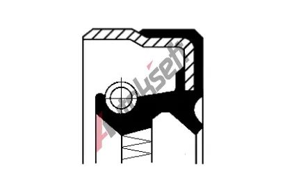 CORTECO Tsnc krouek hdele - nboj kola COR 01019205B, 01019205B