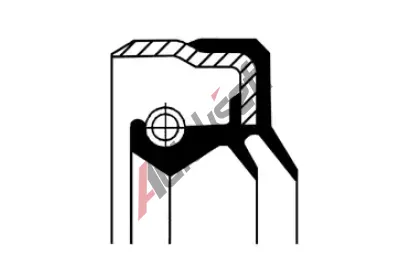 CORTECO T�sn�c� krou�ek h��dele - diferenci�l COR 01020124B, 01020124B