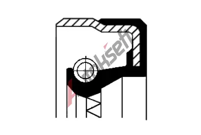 CORTECO Tsnc krouek hdele - nboj kola COR 01033874B, 01033874B