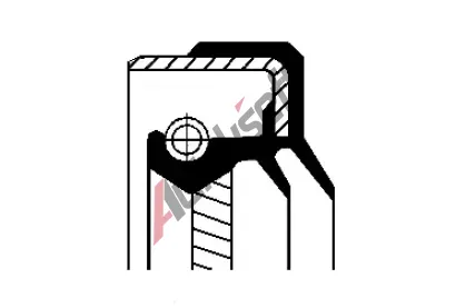 CORTECO T�snic� krou�ek h��dele diferenci�lu COR 01035433B, 01035433B