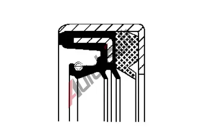 CORTECO Tsnic krouek hdele automatick pevodovky COR 01036150B, 01036150B