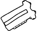 Tsnn krytu hlavy vlce CORTECO ‐ COR 026687P