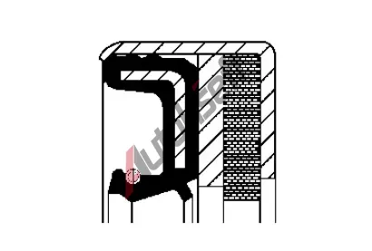 CORTECO T�sn�c� krou�ek h��dele - diferenci�l COR 12001895B, 12001895B