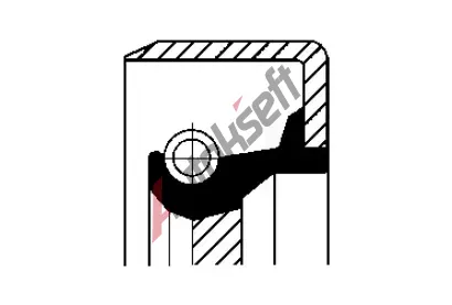 CORTECO Tsnic krouek klikovho hdele COR 12011280B, 12011280B